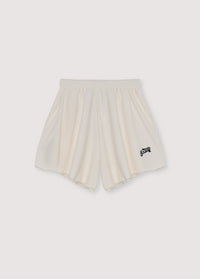 The New Society Mazus shorts ecru cotone felpato