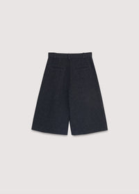 The New Society Dione Bermuda Donna Grigia in Lana