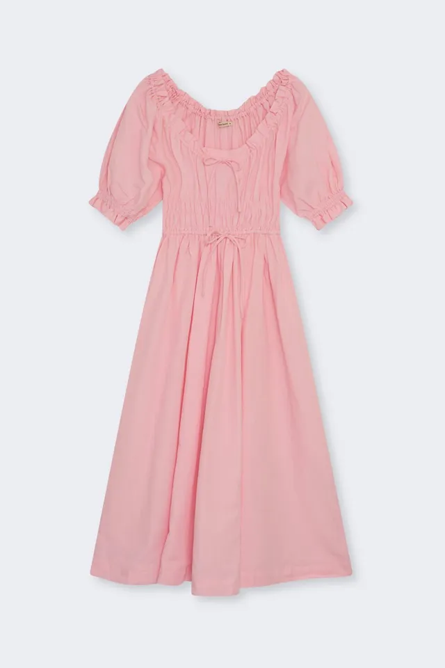 The New Society Amaryllis Abito Donna Lino Fairy Tale