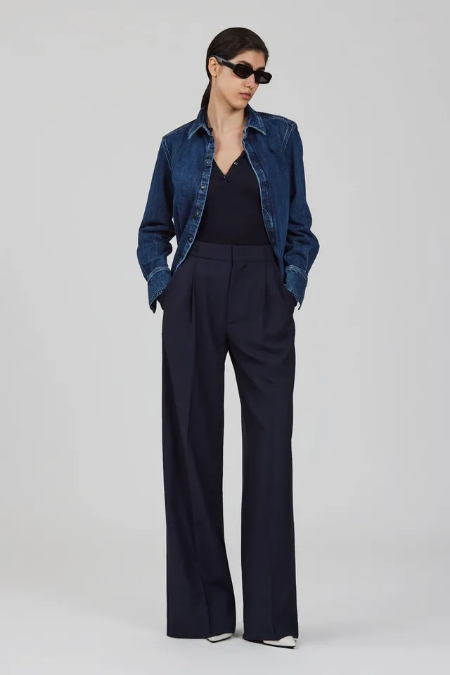 Sa Su Phi Petit camicia denim grigia indaco