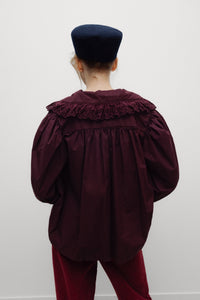 The New Society Vega camicia donna Winetasting cotone