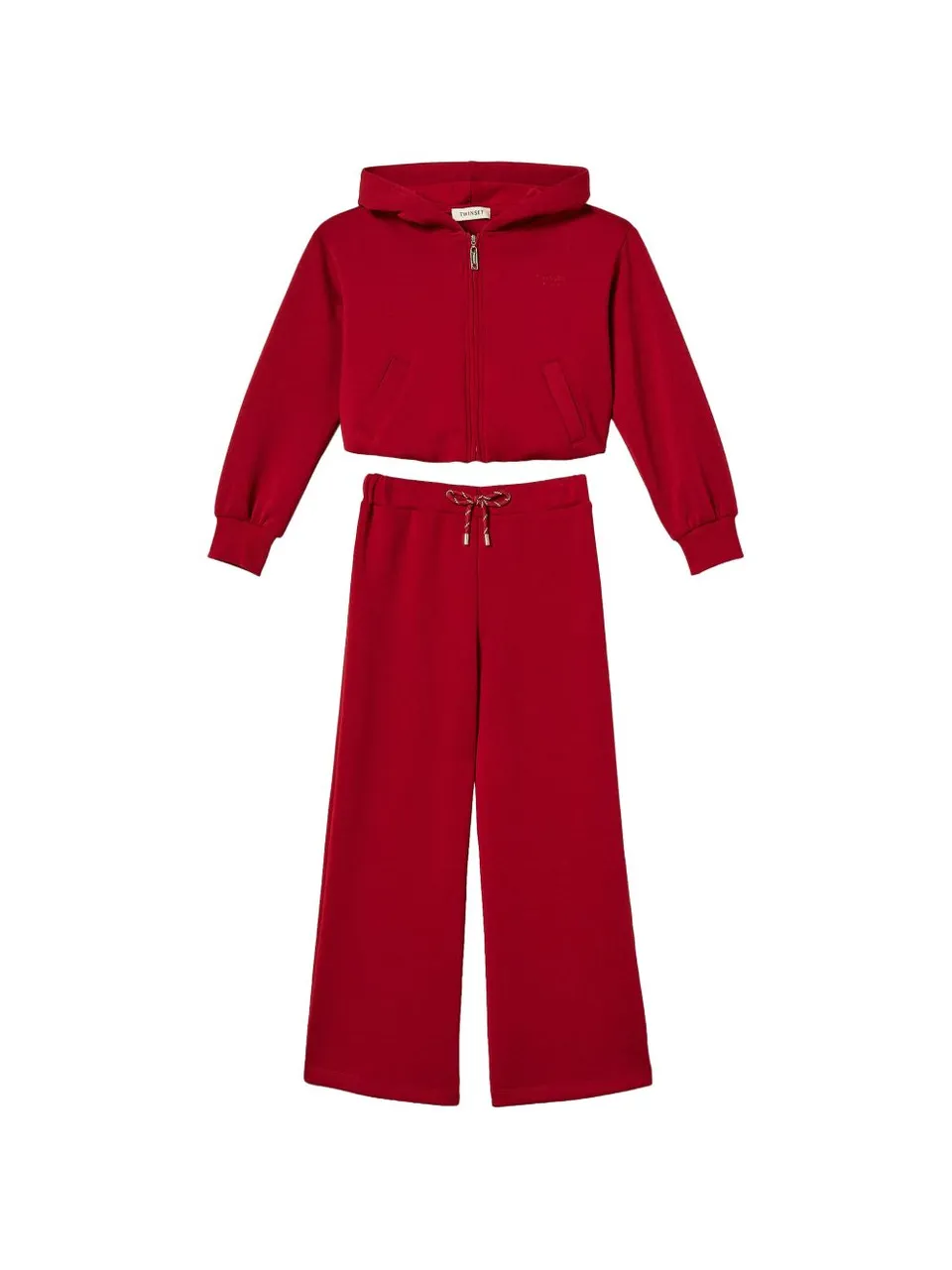 Twinset Girl 262GJ2130 tuta red ruby bambina