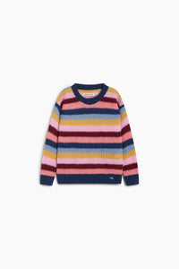 The New Society Julia maglione righe mohair
