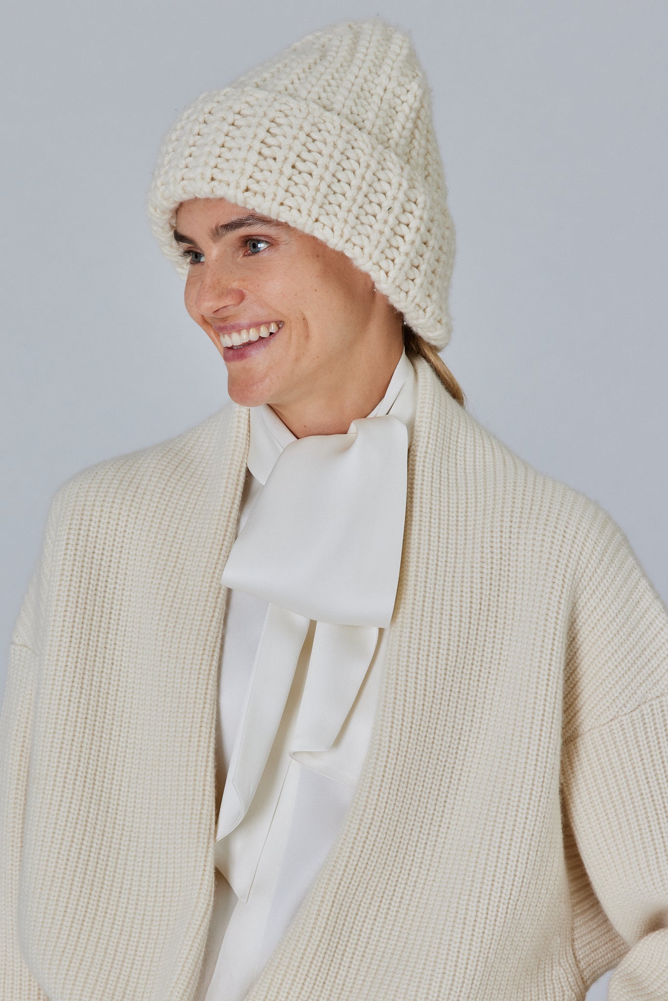Sa Su Phi Chunky Beanie berretto cashmere