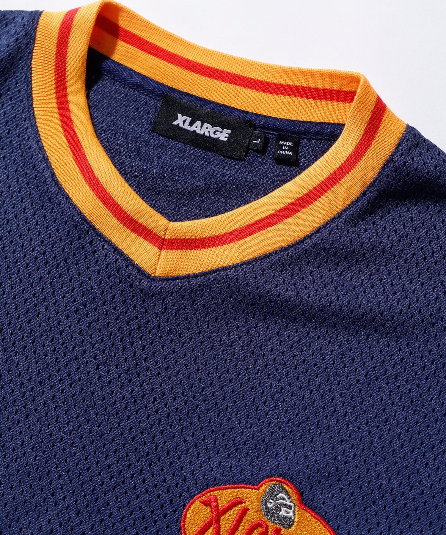 X-Large Mesh V Neck S/S Tee maglietta rete