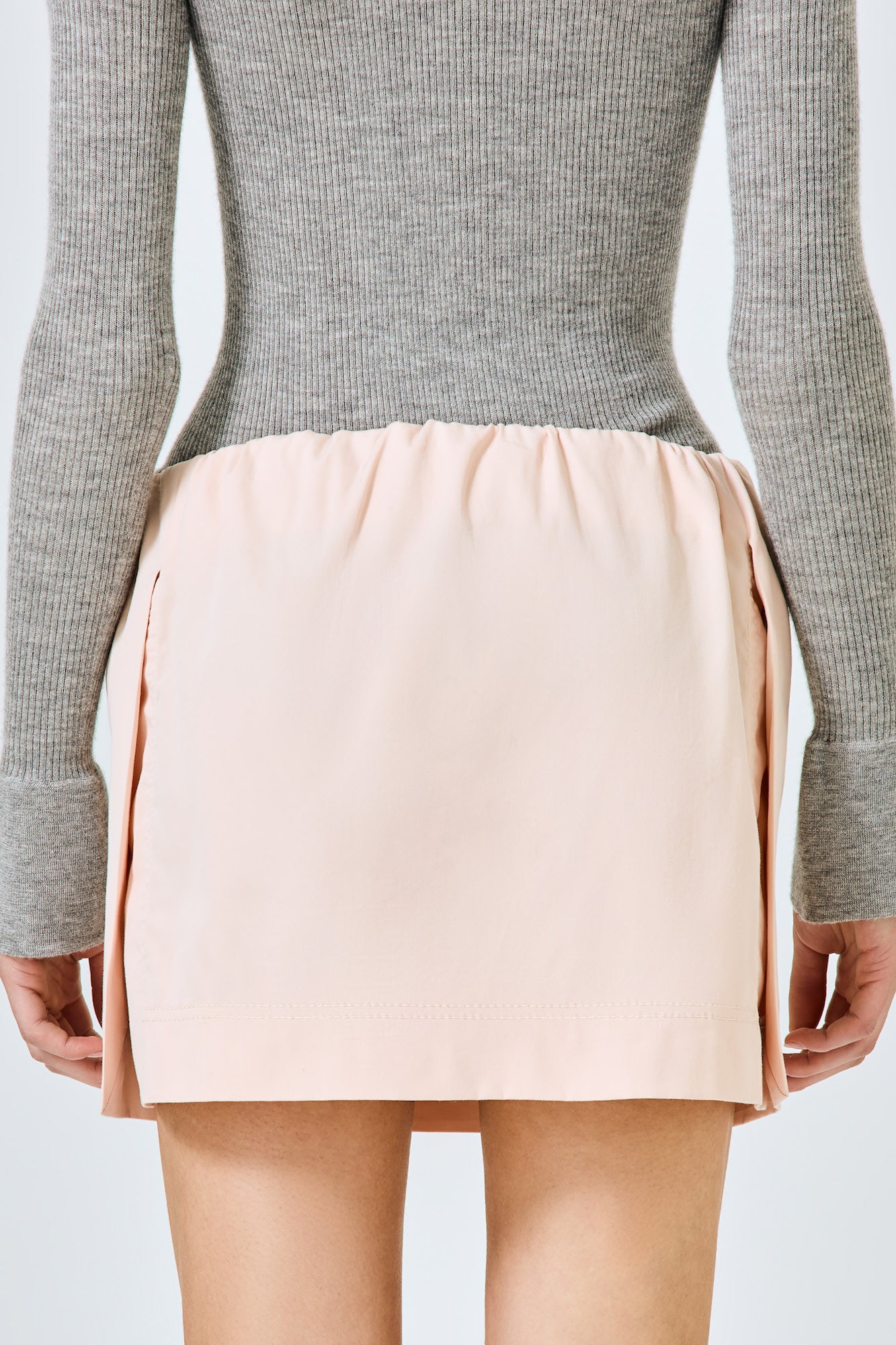 Sa Su Phi Gilda Minigonna Cotone Seta Rosa 36