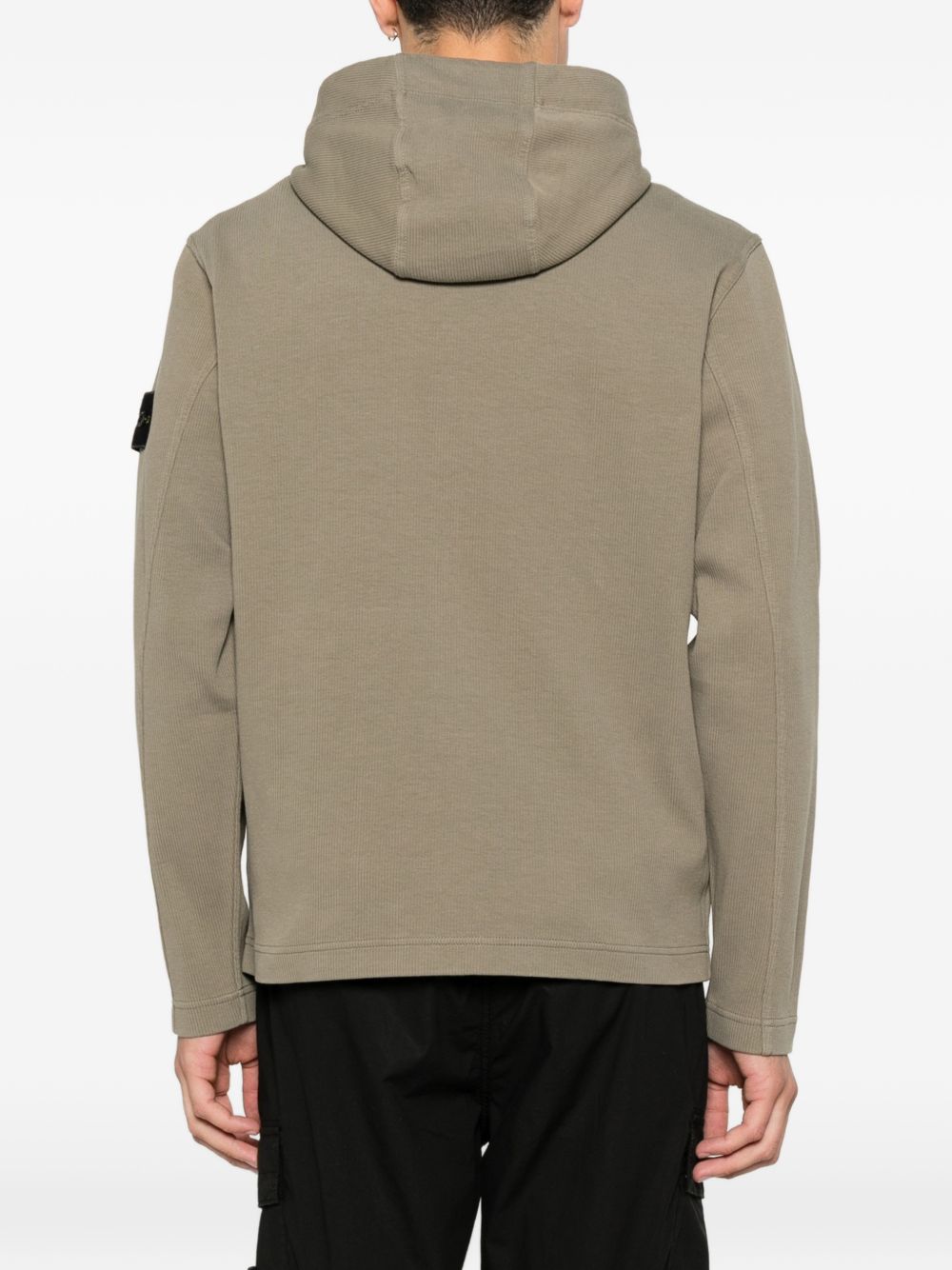 Stone Island L2S156100020 Felpa Verde Militare Uomo