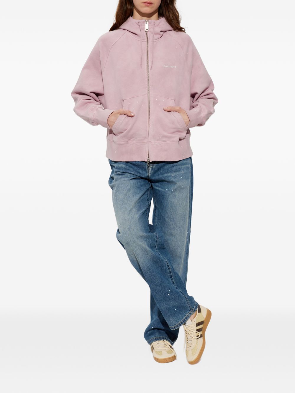 Carhartt I036842 2P8EJ felpa donna hortensia