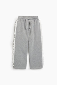The New Society Ash pantaloni tuta bambino cotone pizzo