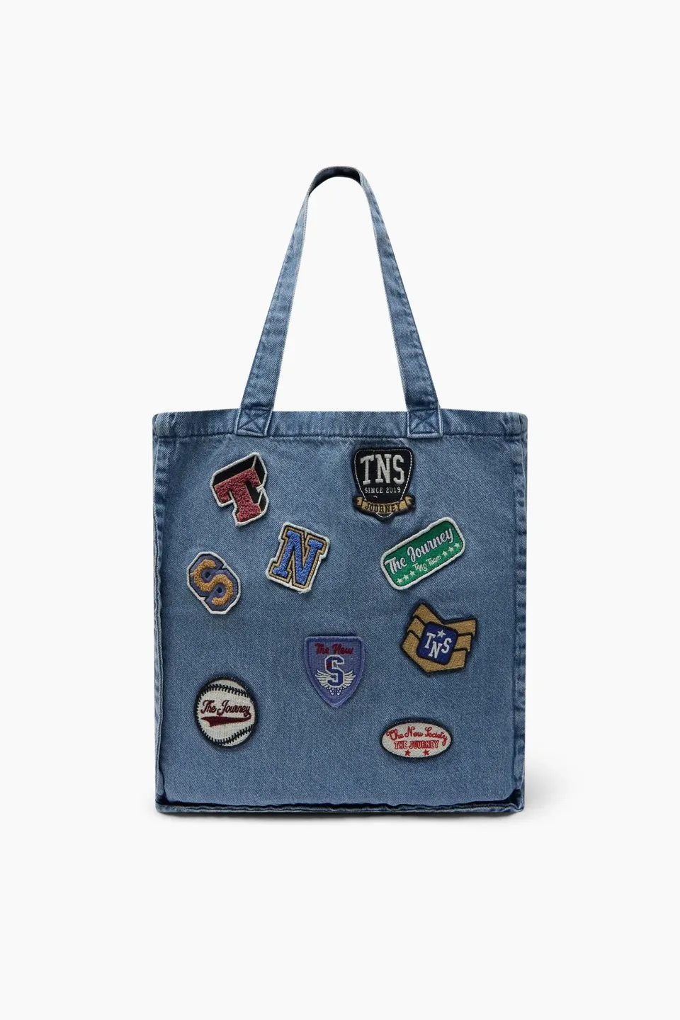 The New Society Ridge borsa denim cotone lyocell