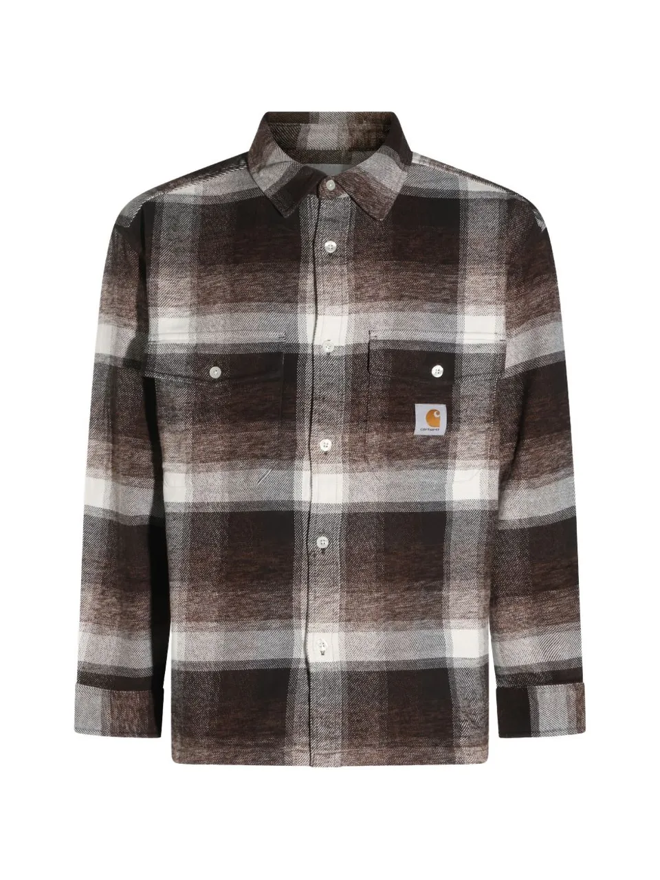 Carhartt I037139 camicia tabacco uomo in cotone