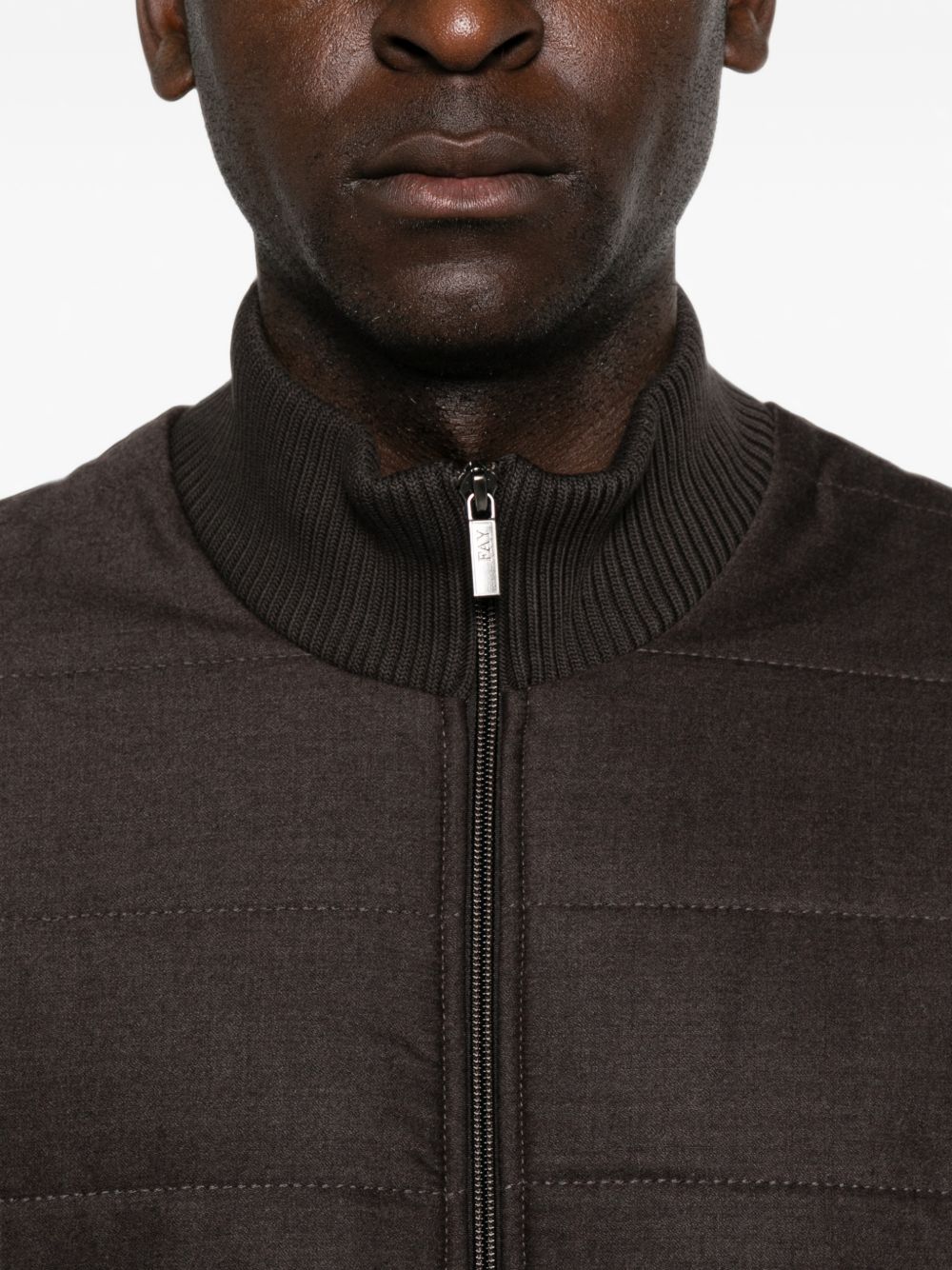 Fay NJMB5531720 felpa uomo grigia