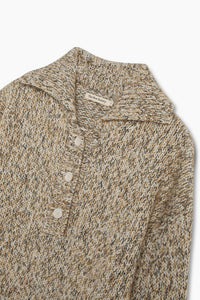 The New Society Naya polo donna in lana Natura