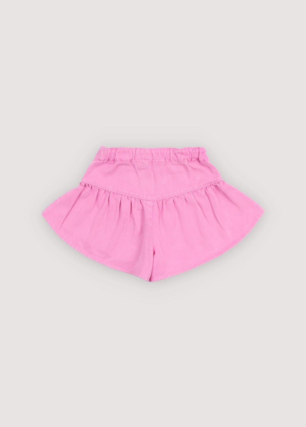 The New Society Bellis Shorts bambina cotone rosa denim