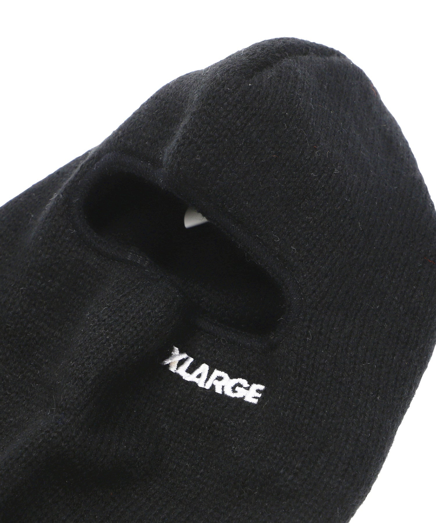 X-Large Balaclava passamontagna nero in acrilico