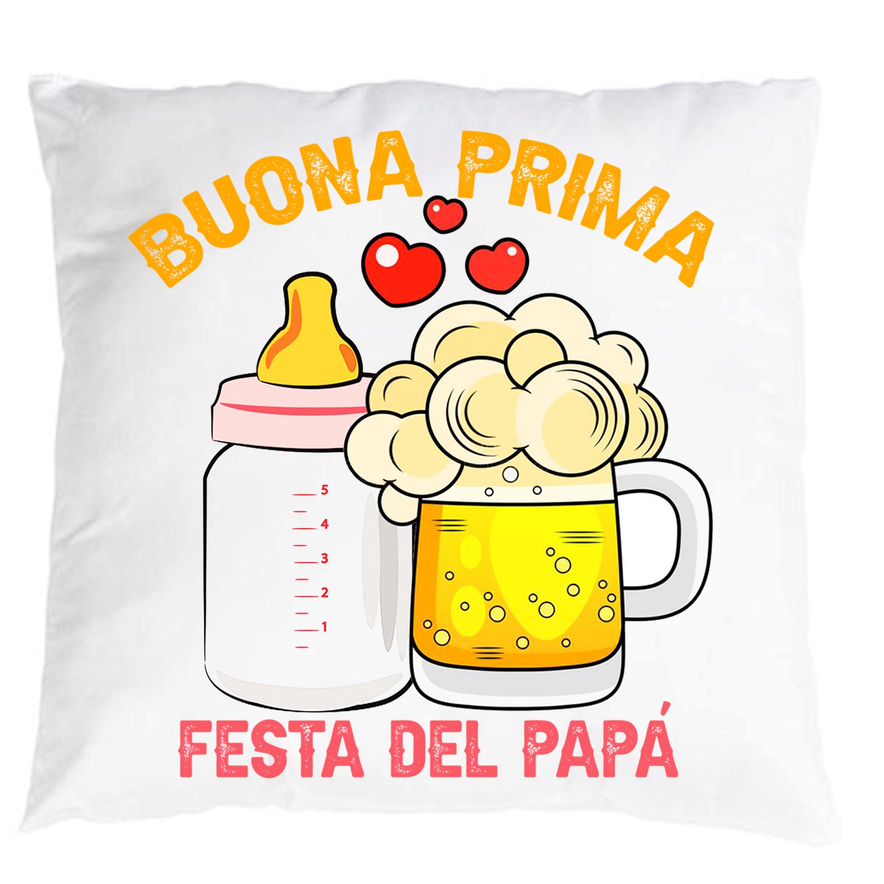 Mr. Gadgets Prima Festa Del Papà cuscino 40x40 sfoderabile