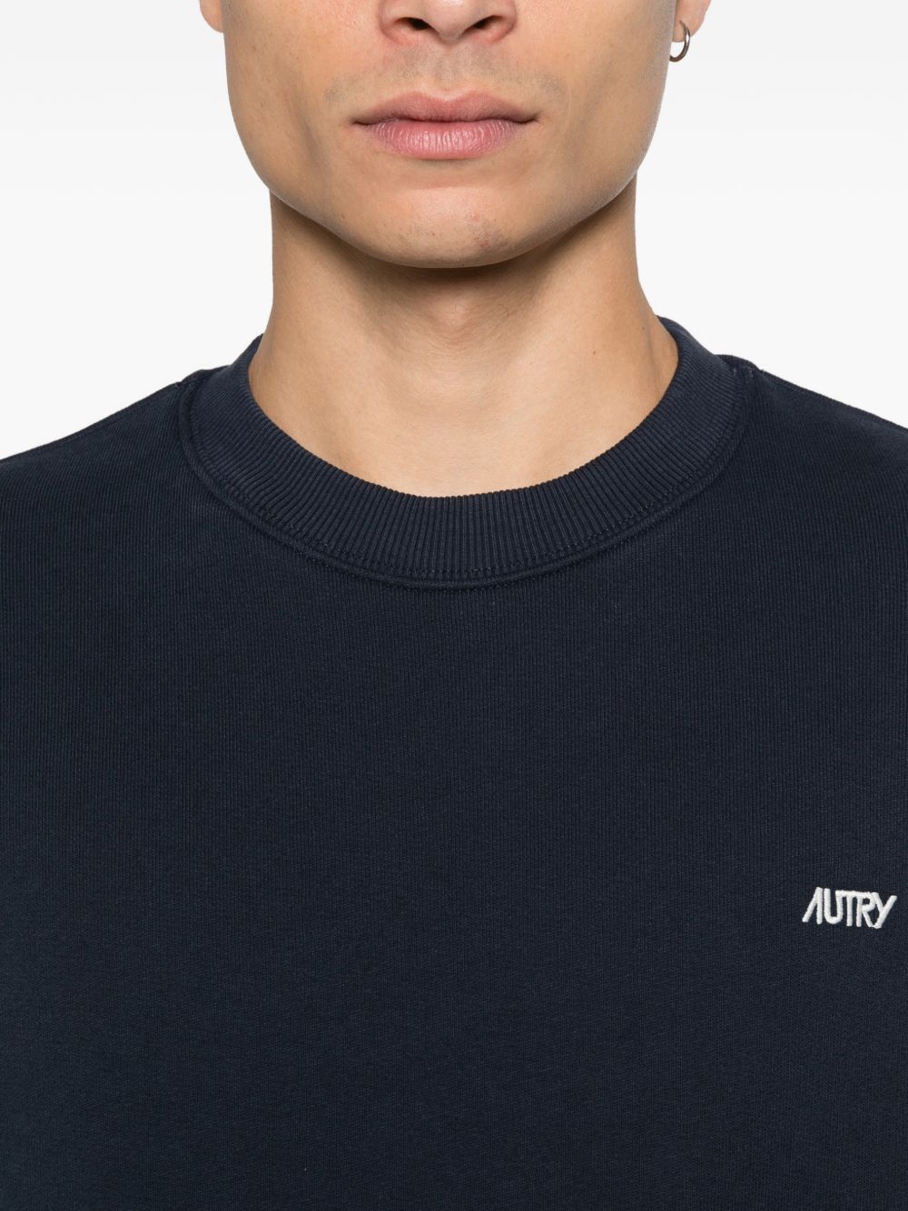 Autry SWPM Felpa Blu Donna Girocollo