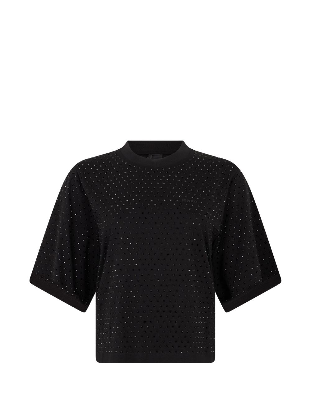 Pinko 104604 A3GYZ98 T-shirt nero caviale donna