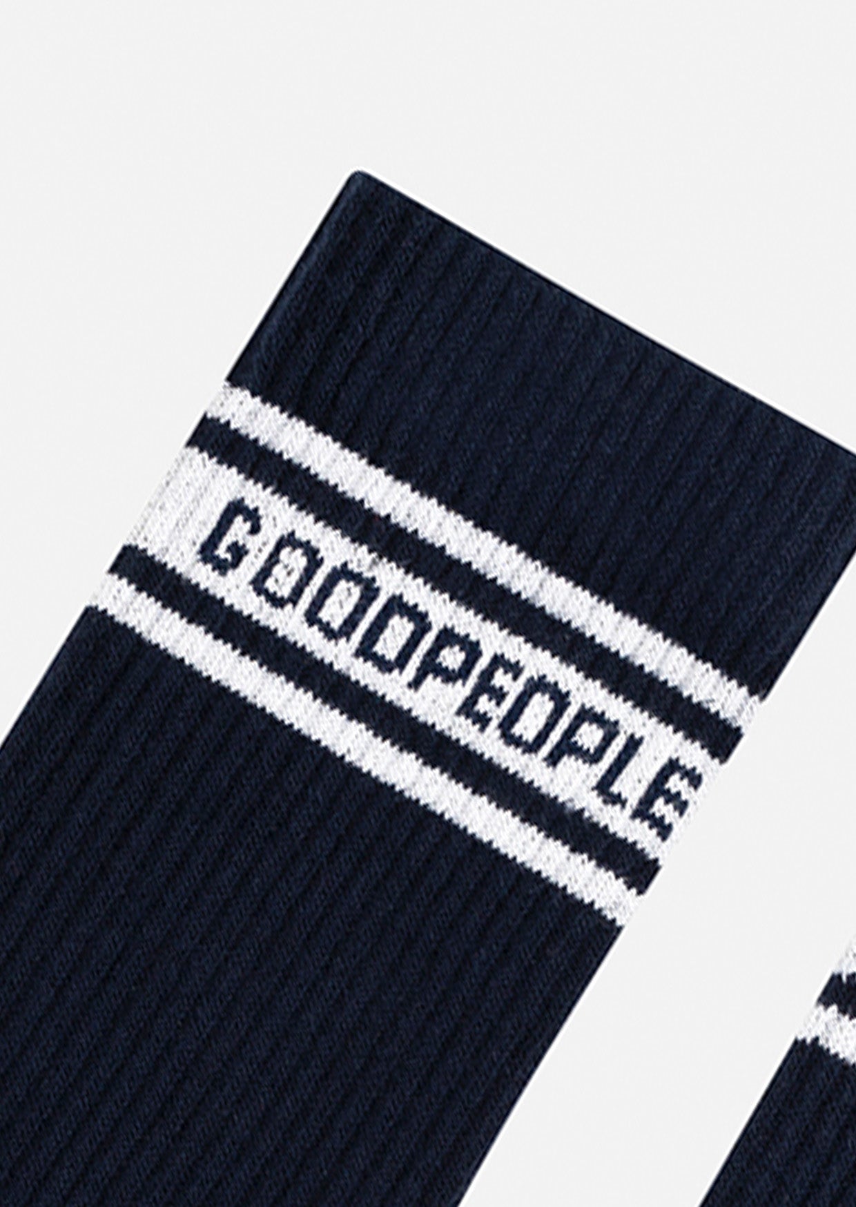 GOODPEOPLE Xander calzini cotone blu navy