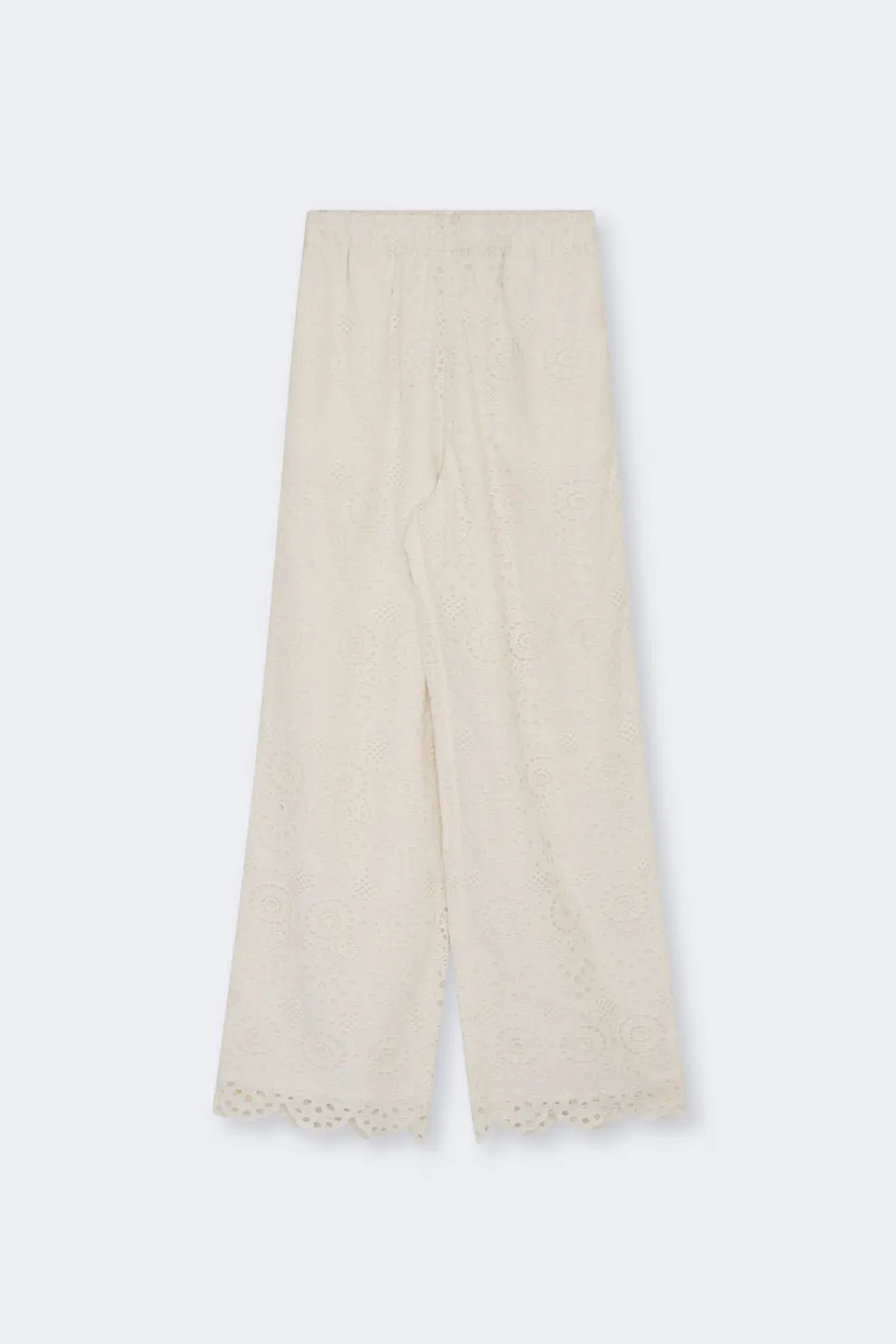 The New Society Jara pantalone donna cotone ecru