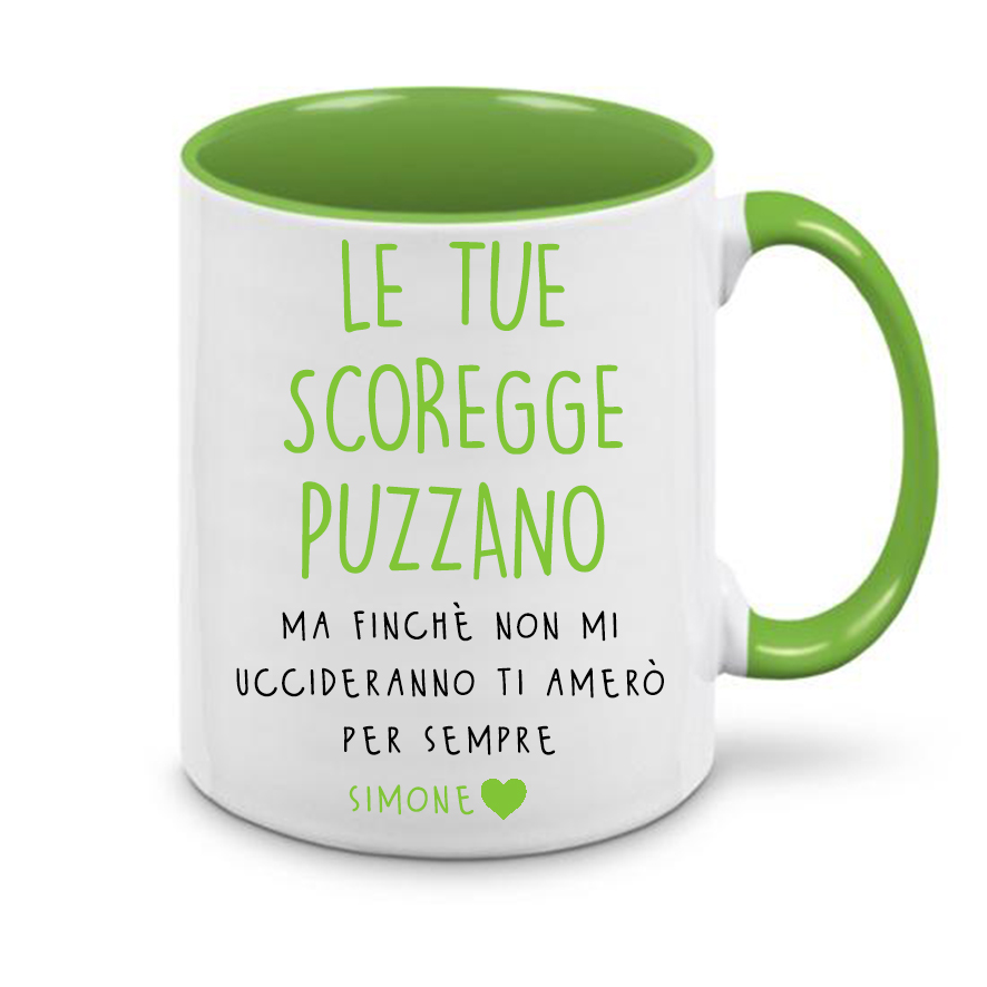 Mr. Gadgets Tazza Scoreggia con Frase Divertente