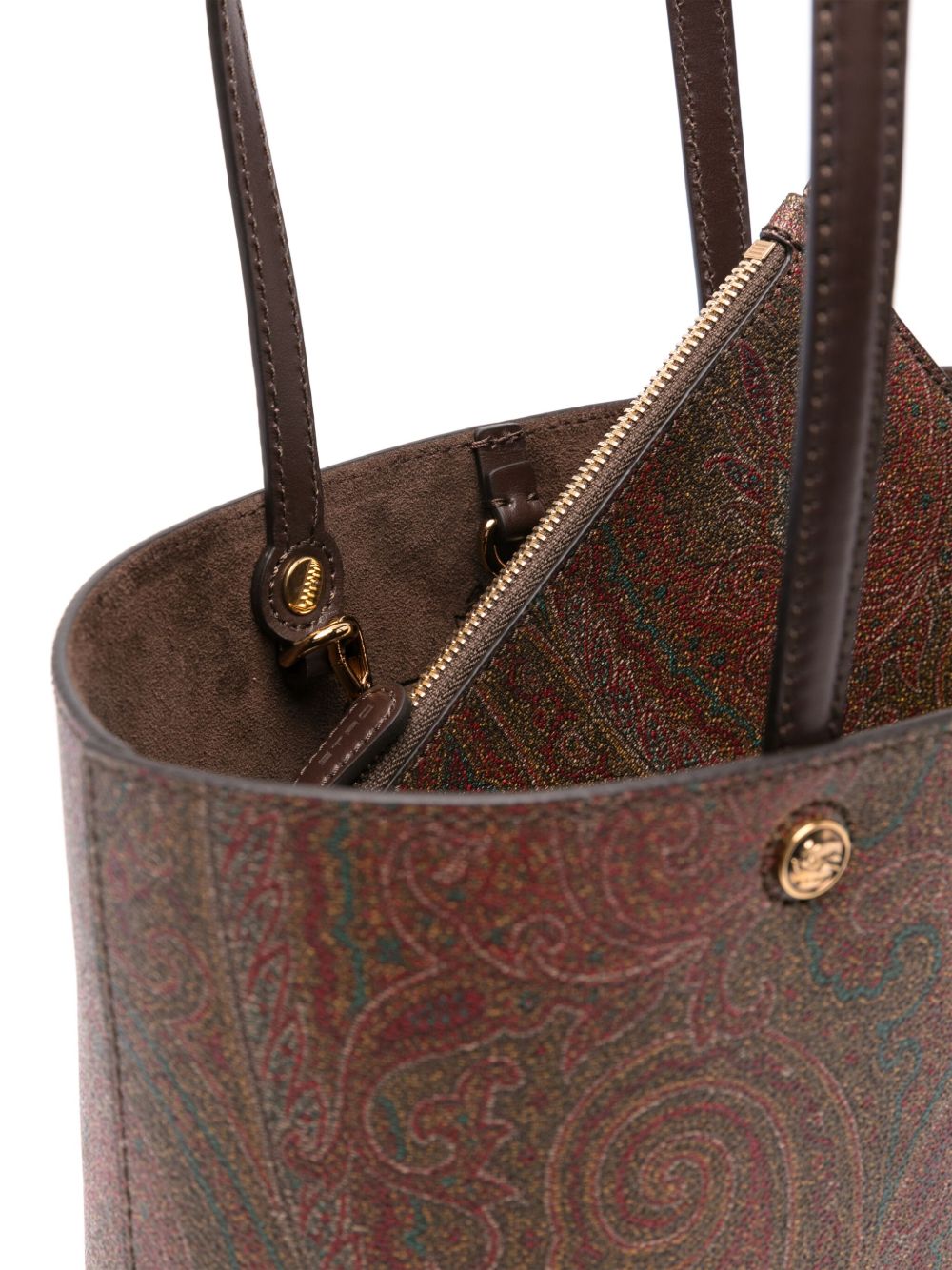 Etro WP1D0025 borsa a mano marrone donna