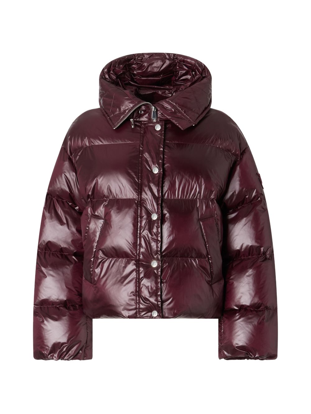 Pinko 105656 piumino bordeaux donna