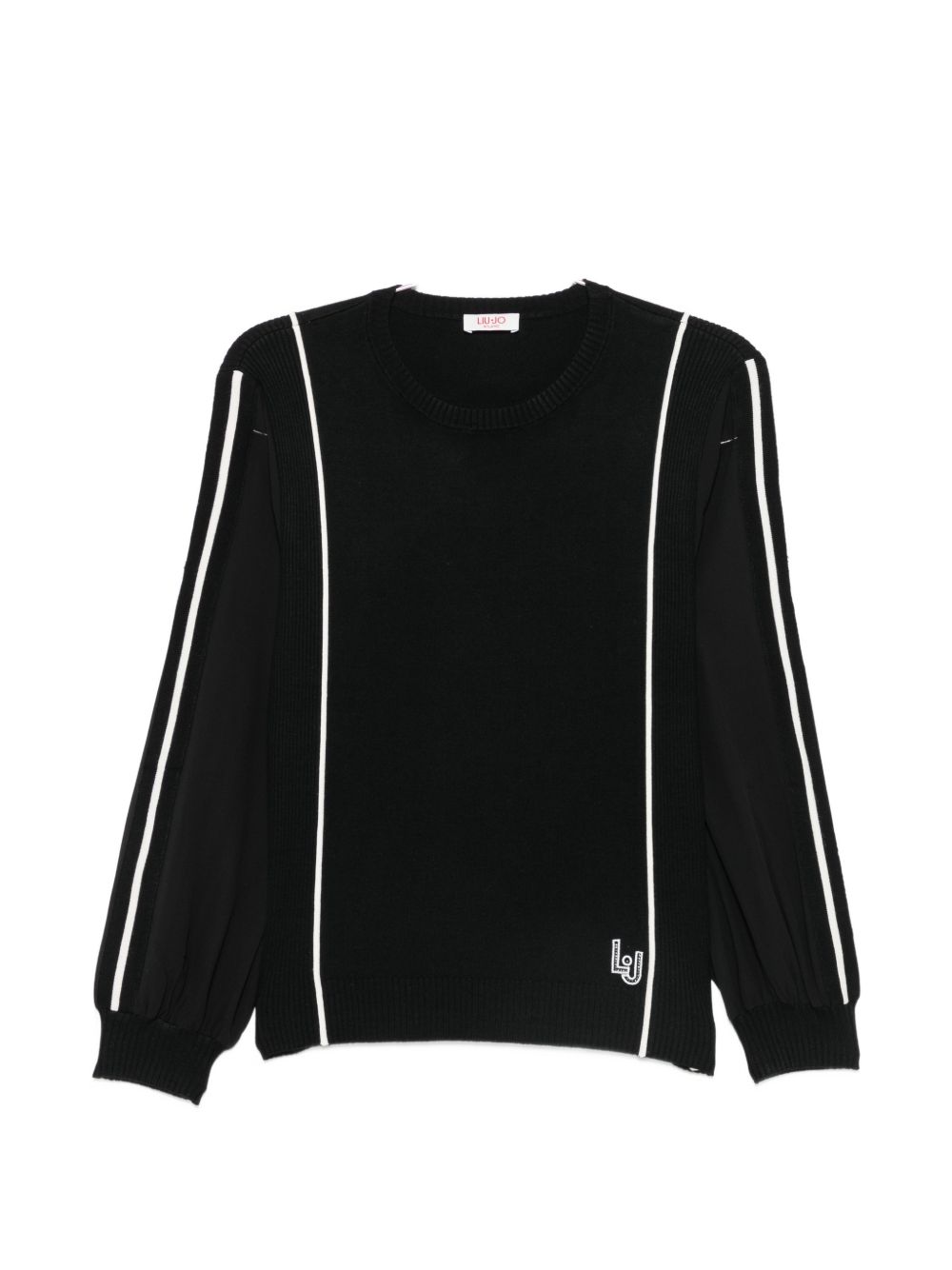 Liu Jo Sport TF6161MS49I maglia donna nero bianco