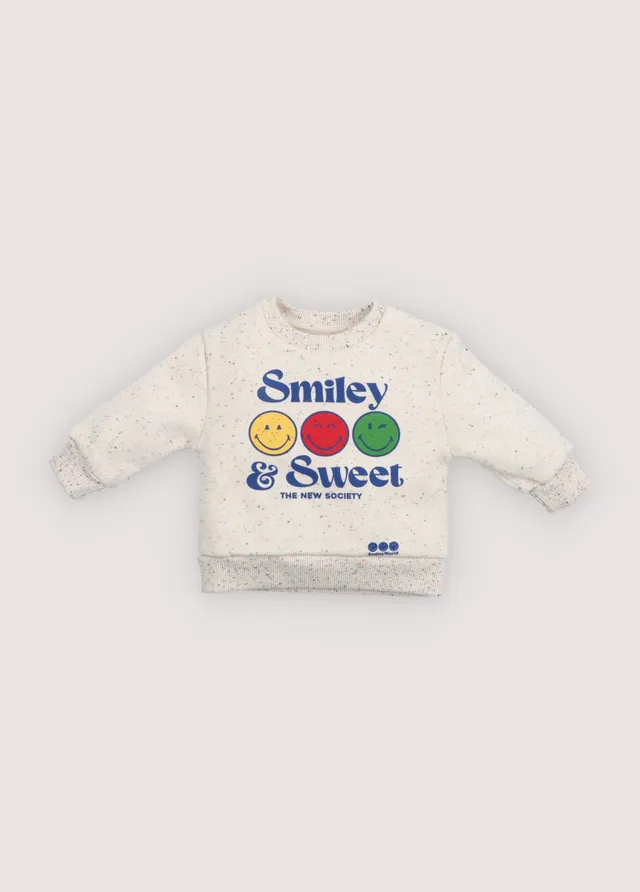 The New Society SmileyWorld felpa baby multicolor 6m