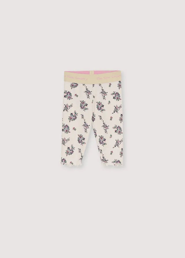 The New Society Emma Print leggings neonata 6 mesi cotone