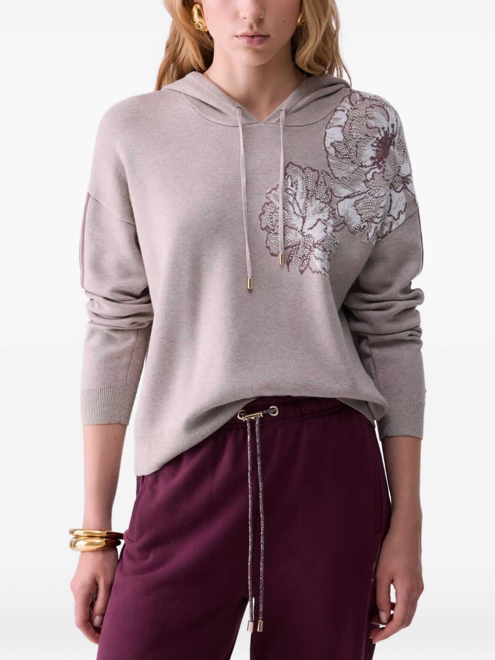 Liu Jo Sport TF6092MS49I maglia bulldog lana