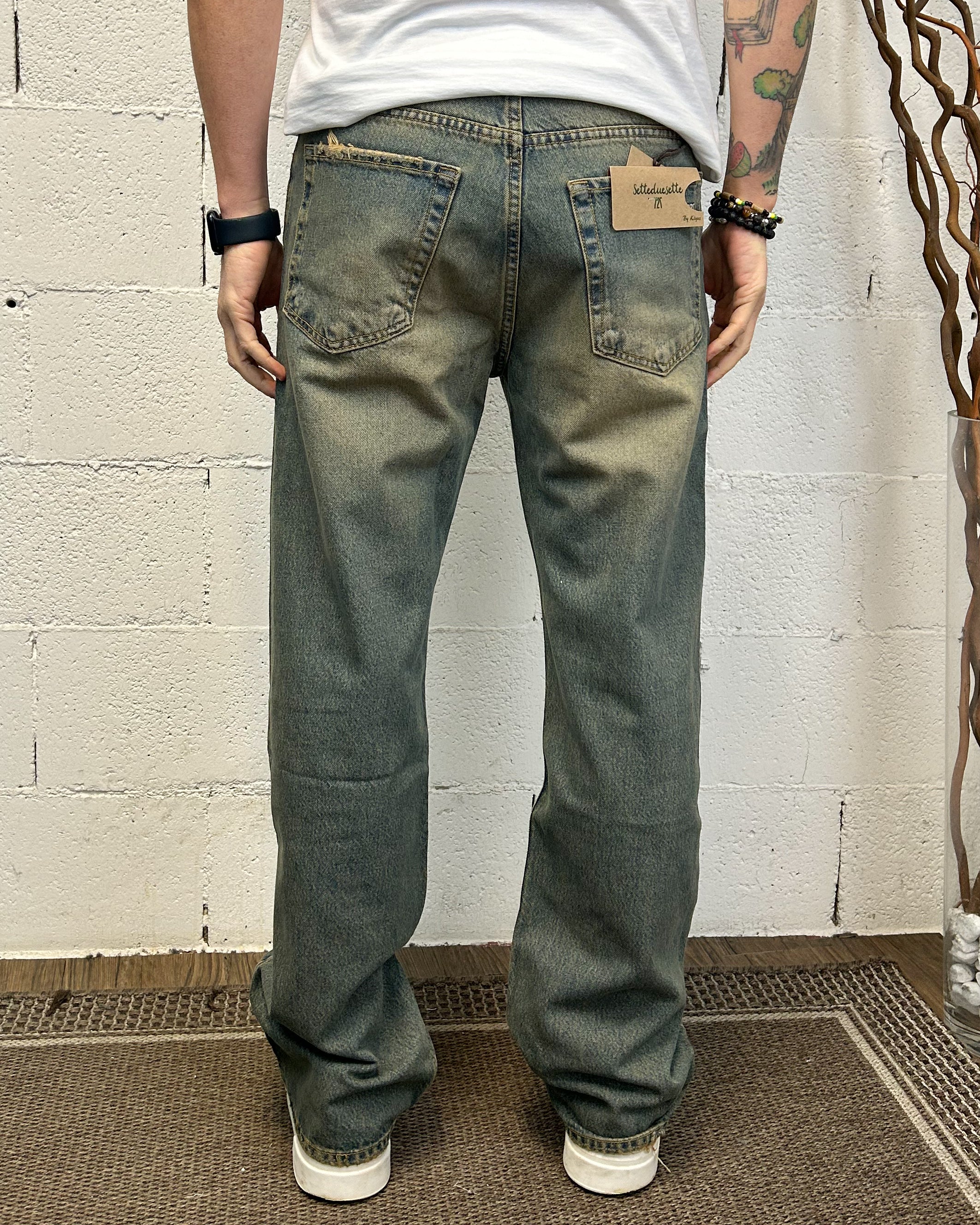 ONLYONE KLIXS 727 jeans baggy sabbiato