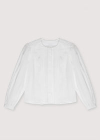 The New Society Nemea camicetta bianca cotone