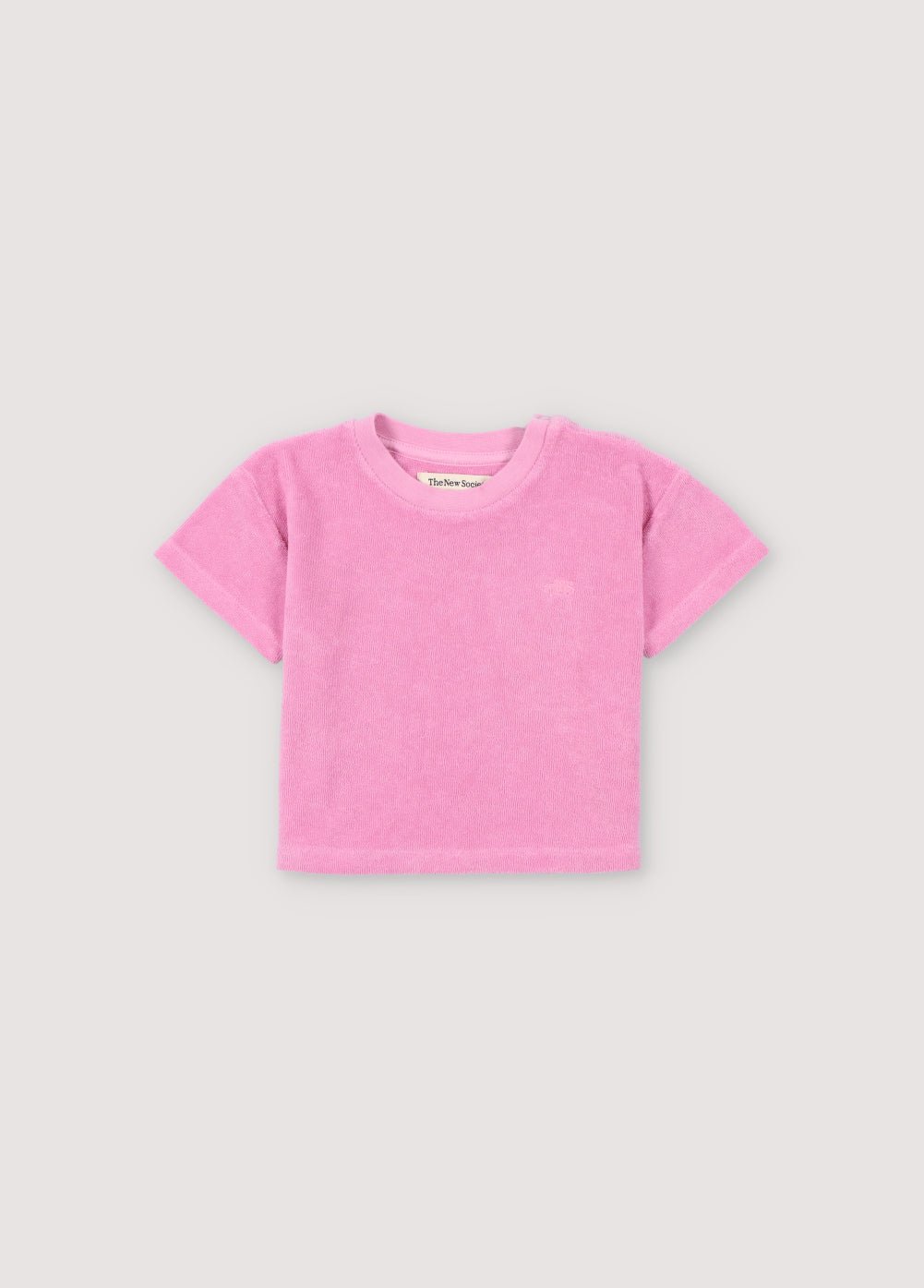 THE NEW SOCIETY Briseis maglietta neonato rosa cotone