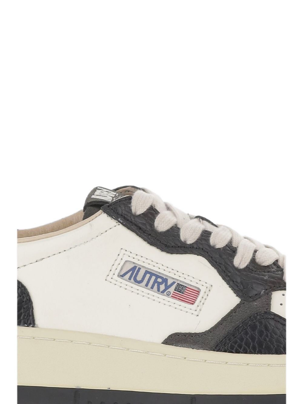 Autry AULW sneakers donna nere coccodrillo
