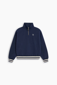 The New Society Mochi Polo Teen Nero Cotone