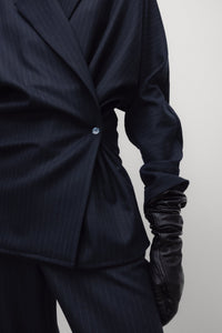 The New Society Faith blazer donna nero elasticizzato