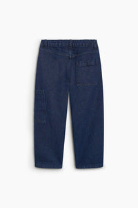 The New Society TNS Denim Pockets jeans donna baggy cotone