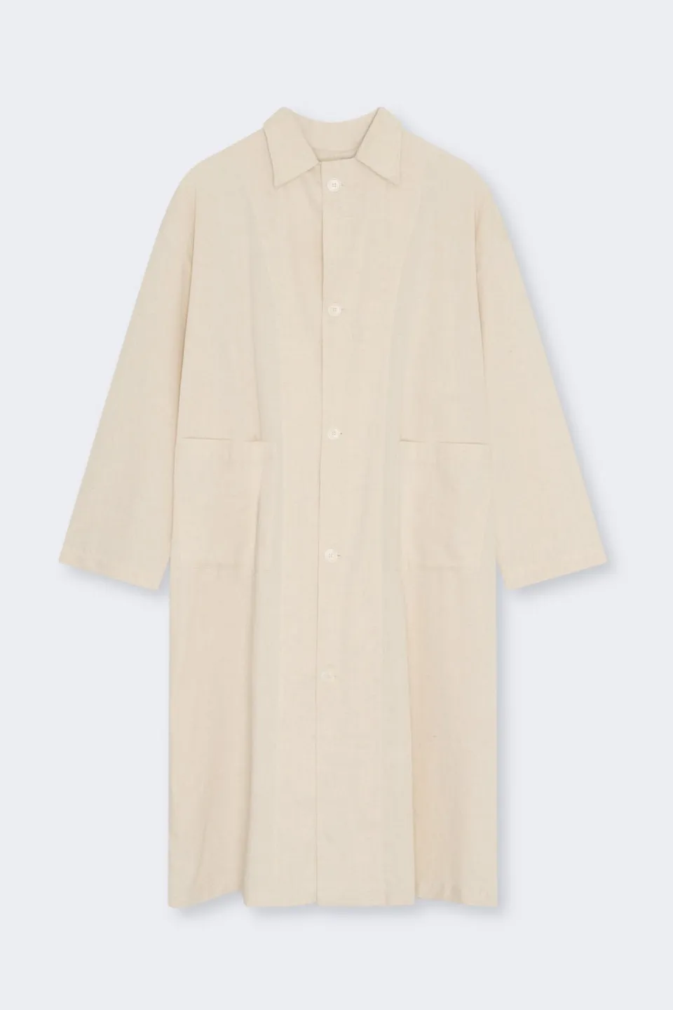 The New Society Melissa trench donna sabbia in lino
