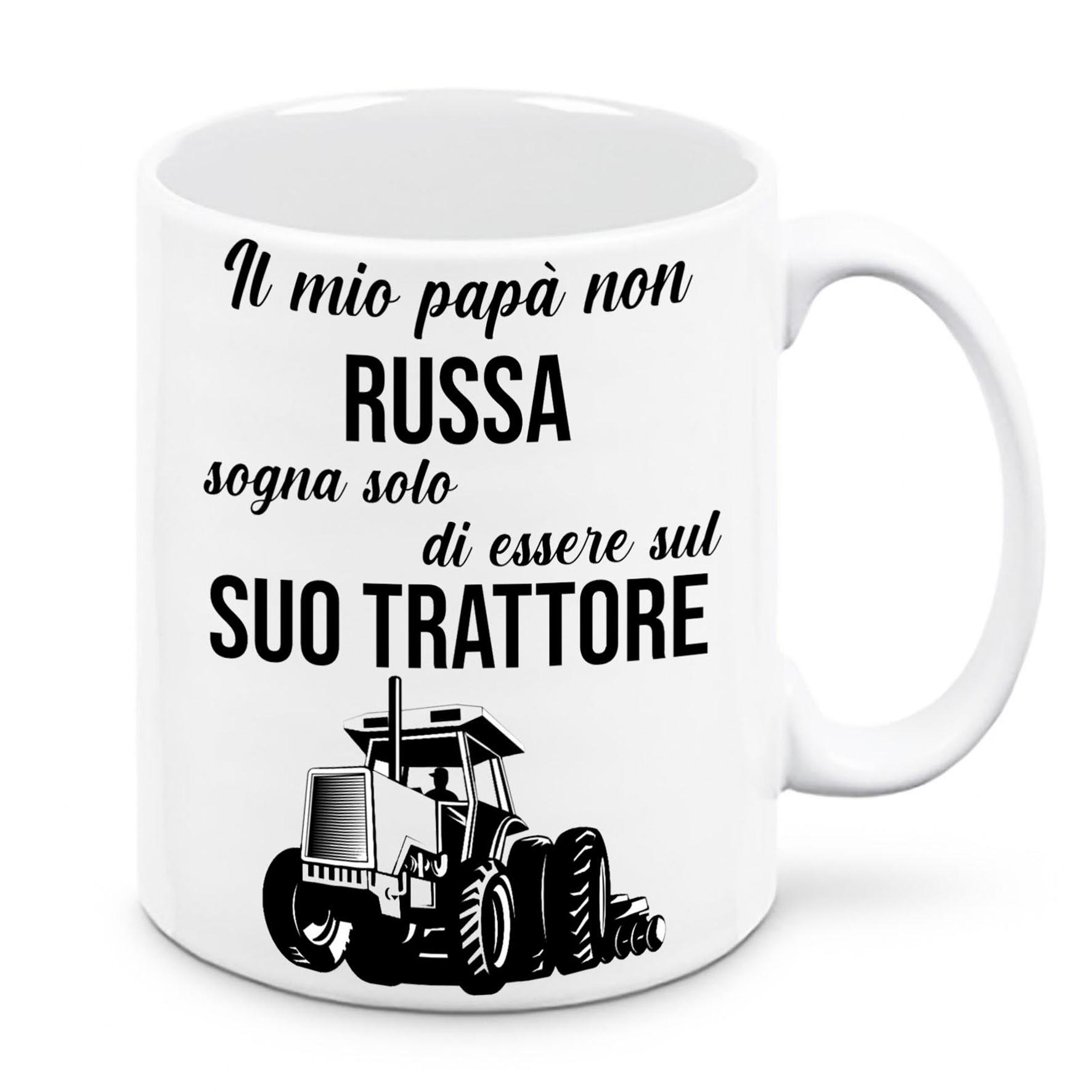 Mr. Gadgets Papà Non Russa tazza festa del papà