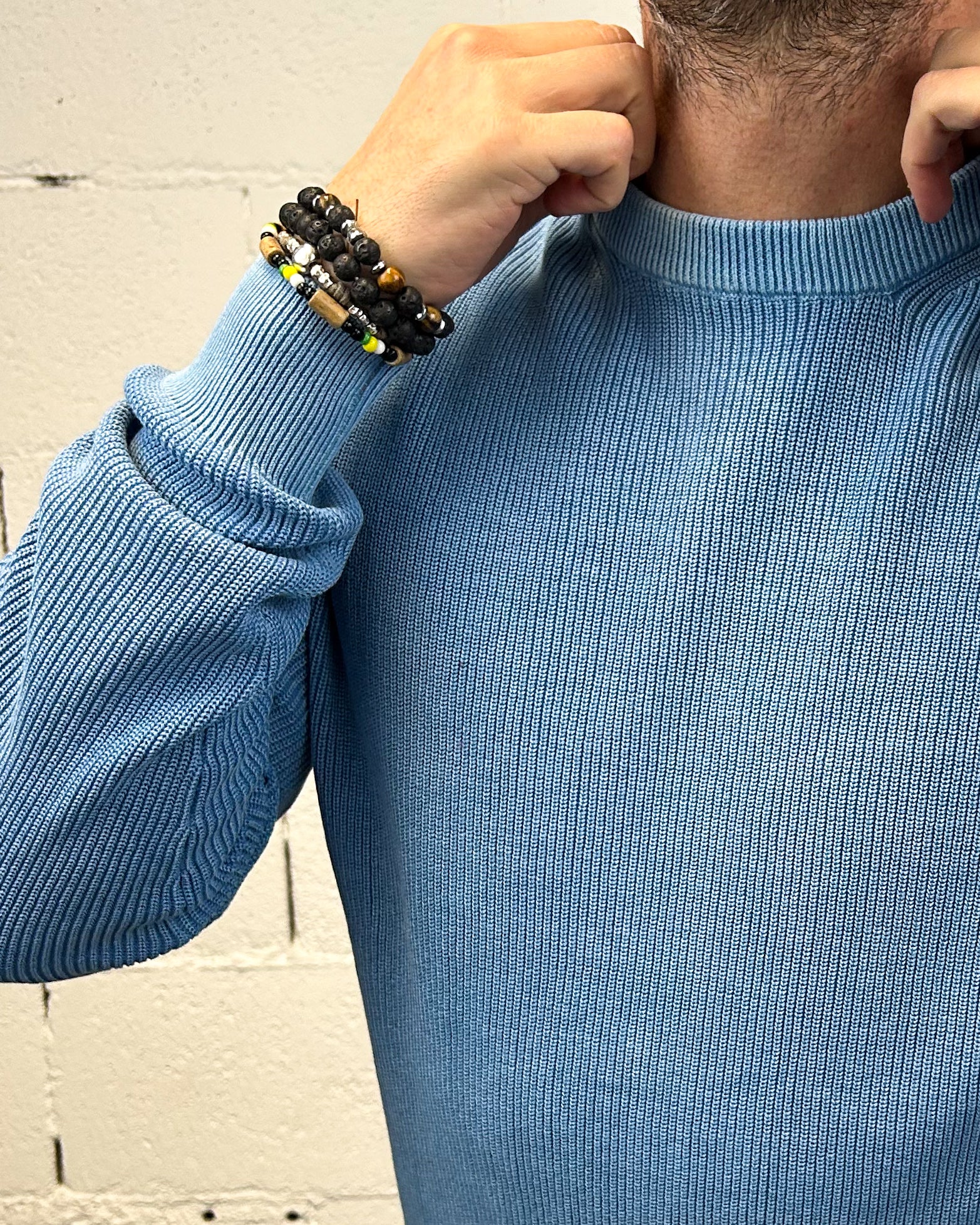 ONLYONE OVER-D Costa Zucchero pullover paricollo regolare