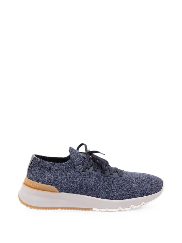Brunello Cucinelli MZUWLBO253 mocassini blu uomo