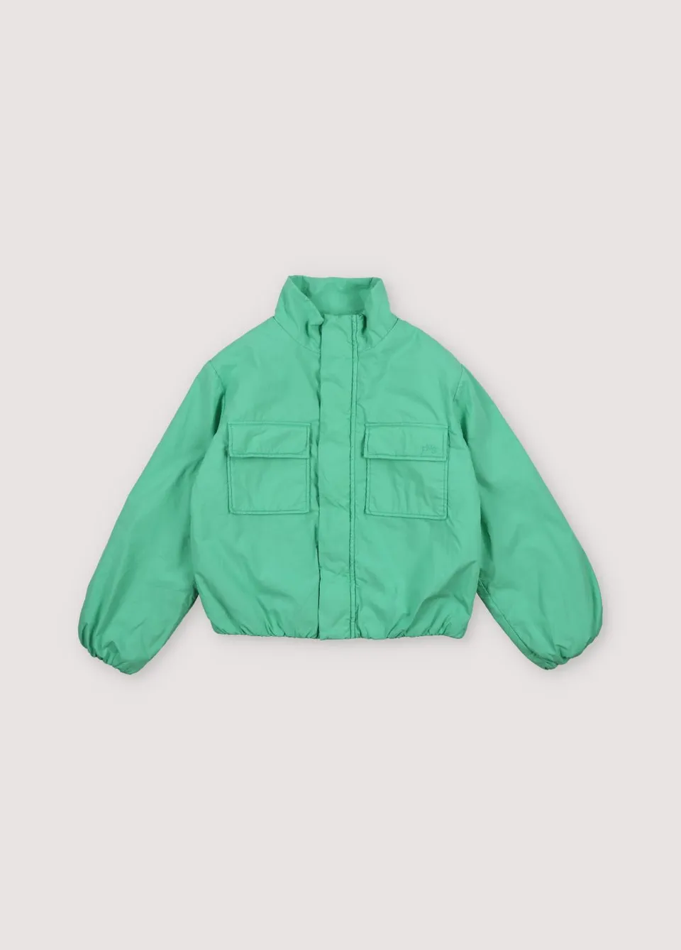The New Society Tripoli Jade giacca bambino 6 anni cotone verde