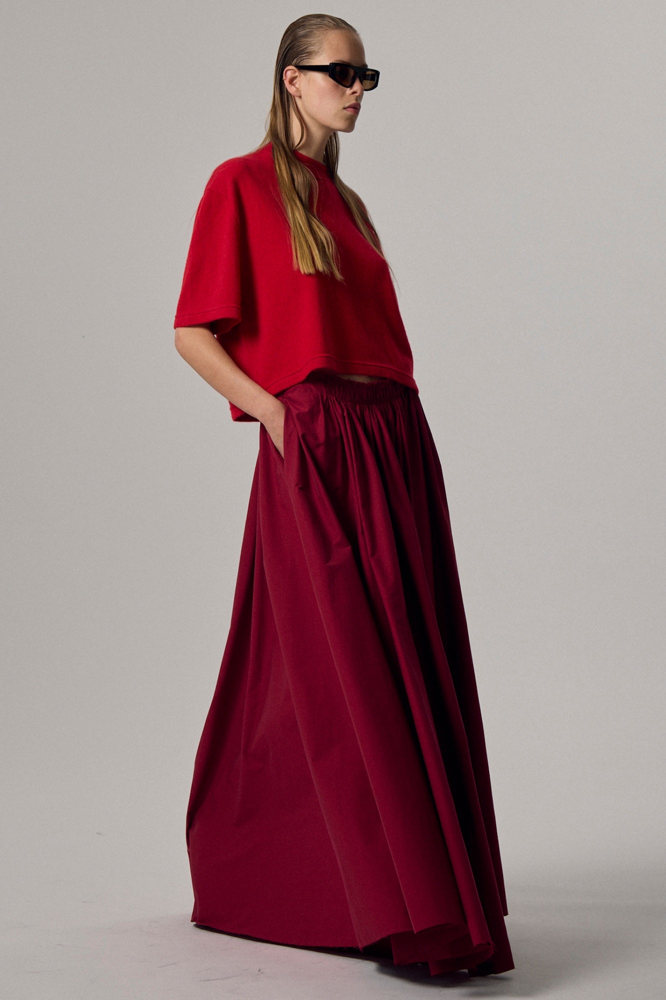 Sa Su Phi T-Shirt Corta maglietta cashmere gialla
