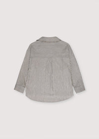 The New Society Pergamo camicia donna a righe canapa