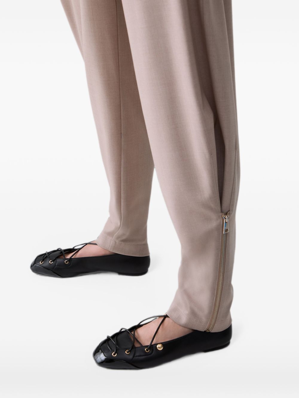 Liu Jo Black CF6025T793A pantaloni beige melange
