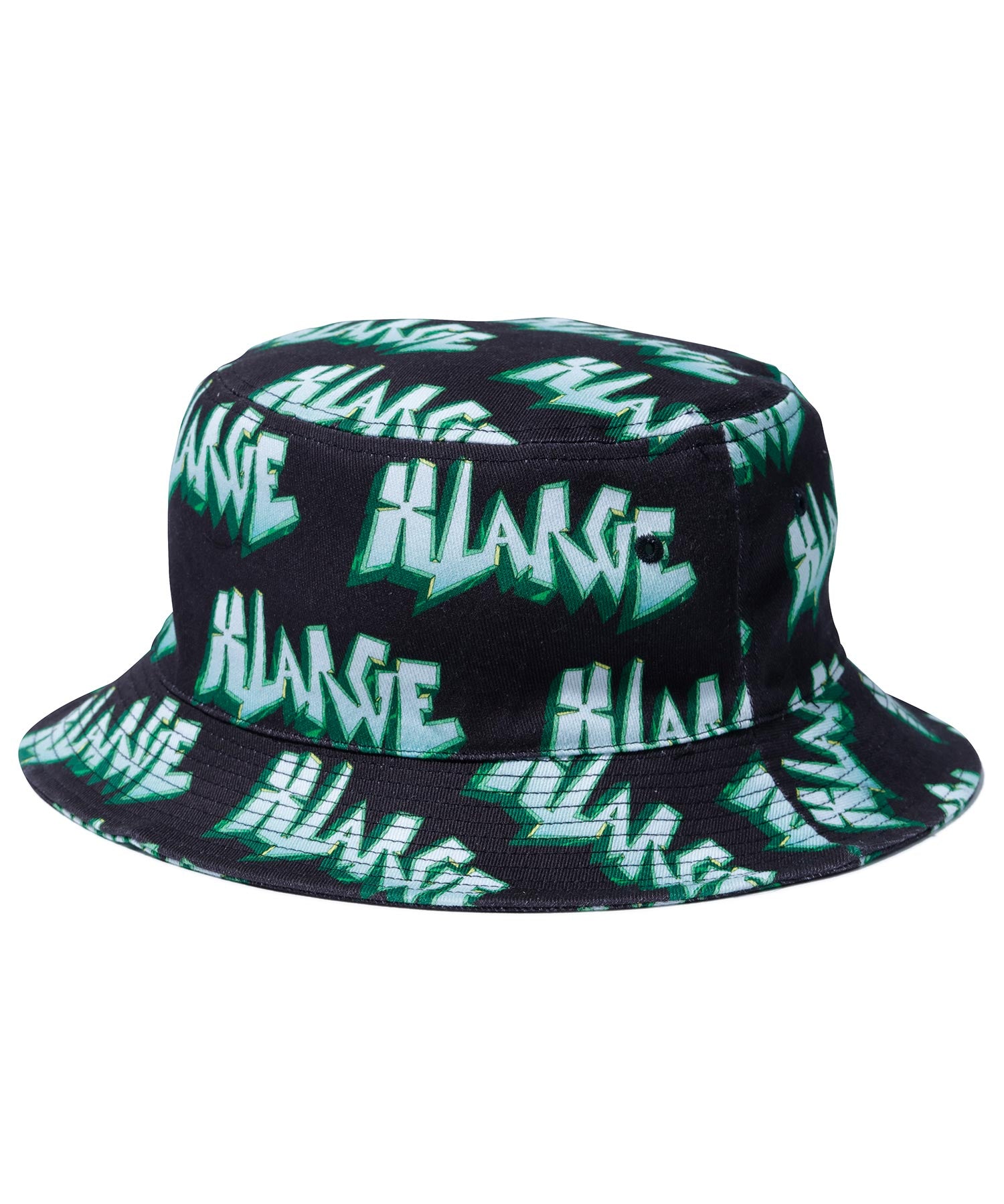 X-Large Polygon Logo cappello bucket bianco cotone