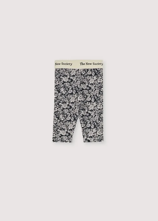 The New Society Legging neonato floreale Lilth Print cotone