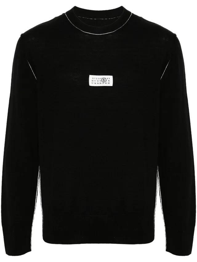 MM6 Maison Margiela SH0HL0017 felpa uomo