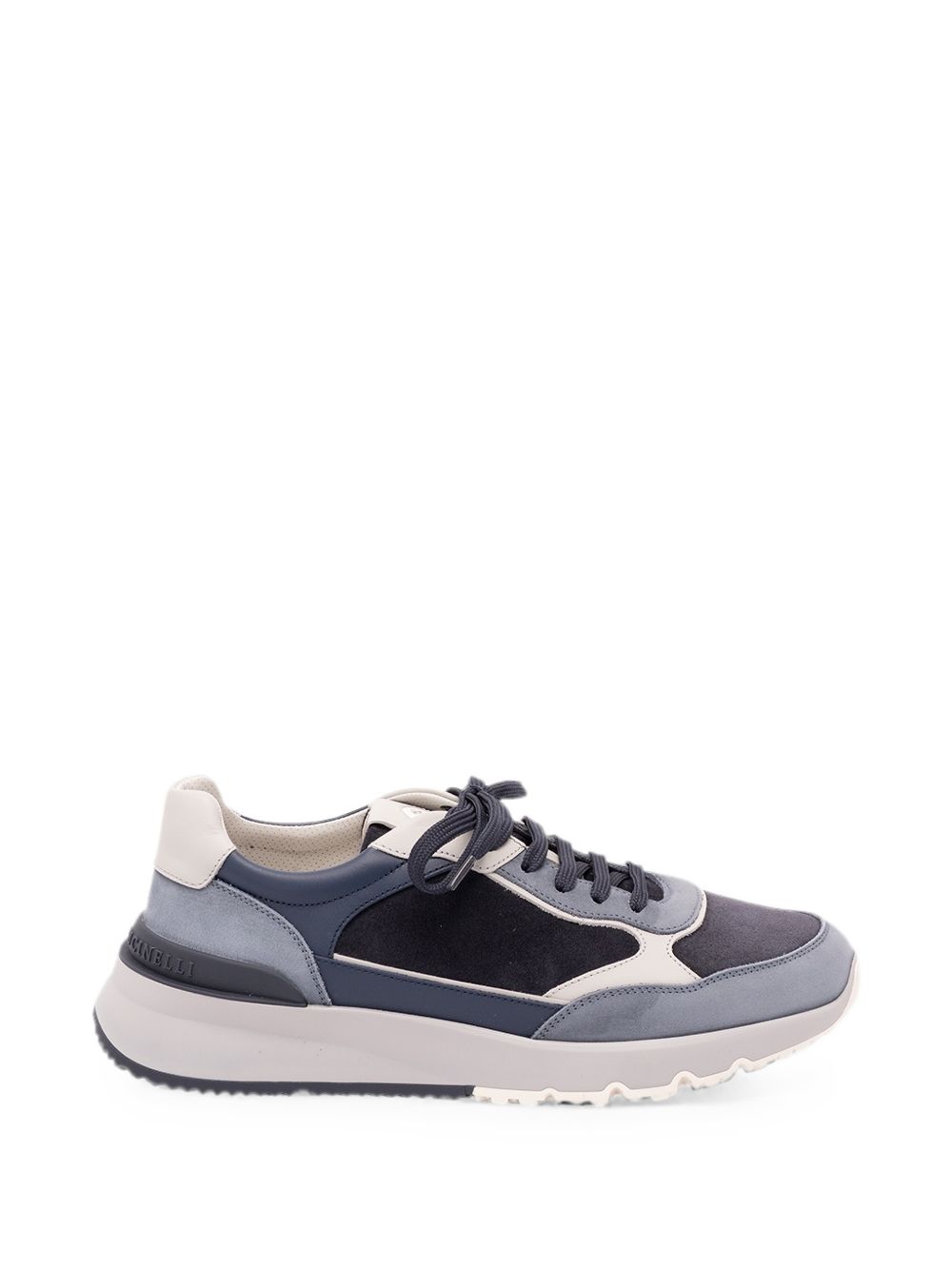 Brunello Cucinelli MZUSNEO355 scarpe basse blu 42
